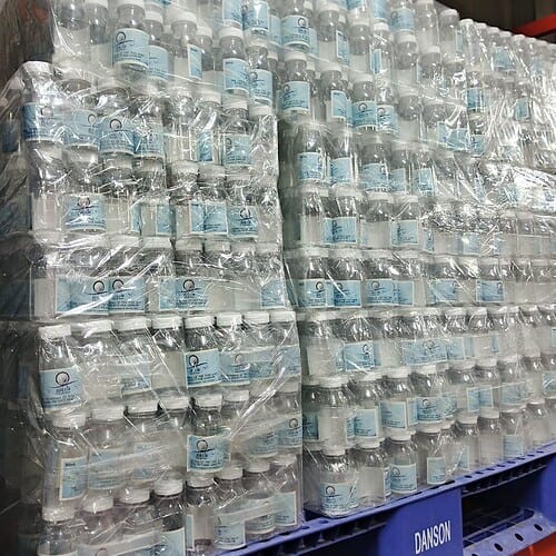 Botol Air Zam-Zam Kosong 80ML (1pack isi 25 botol, 1 Bal isi 18pack)